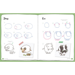 200 Cute Things to Draw in de groep Creëren & Hobby / Boeken / Instructieboeken bij Voorcrea (137199)