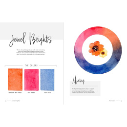 3-Colour Watercolour in de groep Creëren & Hobby / Boeken / Instructieboeken bij Voorcrea (137200)