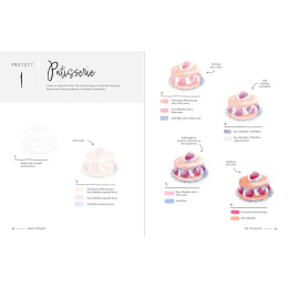 3-Colour Watercolour in de groep Creëren & Hobby / Boeken / Instructieboeken bij Voorcrea (137200)