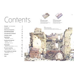 Atmospheric Buildings in Watercolour in de groep Creëren & Hobby / Boeken / Inspiratieboeken bij Voorcrea (137204)