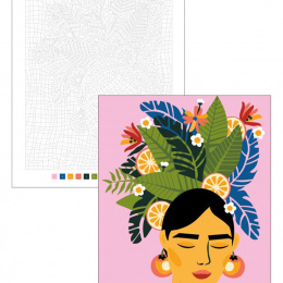 Color by Numbers: Flowers in de groep Creëren & Hobby / Boeken / Kleurboeken voor volwassenen bij Voorcrea (137205)