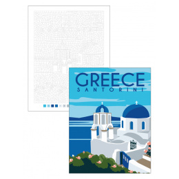 Color by Numbers: Travel in de groep Creëren & Hobby / Boeken / Kleurboeken voor volwassenen bij Voorcrea (137207)