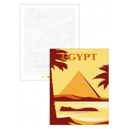 Color by Numbers: Travel in de groep Creëren & Hobby / Boeken / Kleurboeken voor volwassenen bij Voorcrea (137207)