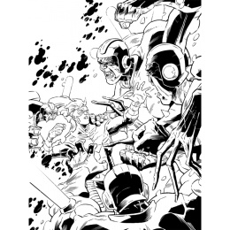 Comic Art Superheroes in de groep Creëren & Hobby / Boeken / Instructieboeken bij Voorcrea (137208)