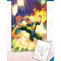 Comic Art Superheroes in de groep Creëren & Hobby / Boeken / Instructieboeken bij Voorcrea (137208)