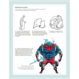 Comic Art Superheroes in de groep Creëren & Hobby / Boeken / Instructieboeken bij Voorcrea (137208)