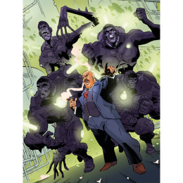 Comic Art Superheroes in de groep Creëren & Hobby / Boeken / Instructieboeken bij Voorcrea (137208)