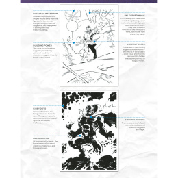 Comic Art Superheroes in de groep Creëren & Hobby / Boeken / Instructieboeken bij Voorcrea (137208)