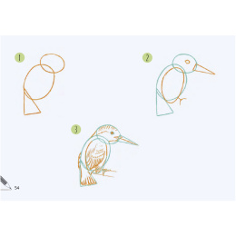 Draw 30: Animals in de groep Creëren & Hobby / Boeken / Instructieboeken bij Voorcrea (137210)