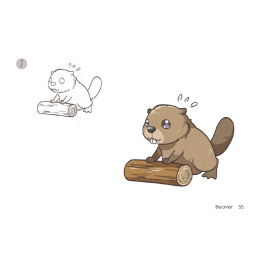 Draw 30: Kawaii Animals in de groep Creëren & Hobby / Boeken / Instructieboeken bij Voorcrea (137216)