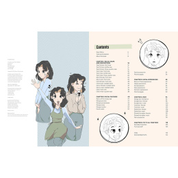 Draw Manga Faces, Heads and Hairstyles in de groep Creëren & Hobby / Boeken / Instructieboeken bij Voorcrea (137217)