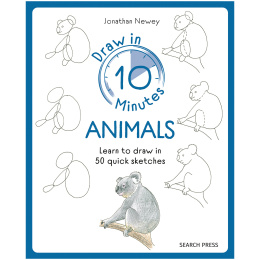 Draw in 10 Minutes: Animals in de groep Creëren & Hobby / Boeken / Instructieboeken bij Voorcrea (137218)