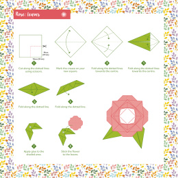 Flower Power! 25 Origami Projects in de groep Creëren & Hobby / Boeken / Instructieboeken bij Voorcrea (137221)