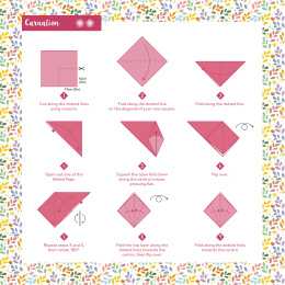 Flower Power! 25 Origami Projects in de groep Creëren & Hobby / Boeken / Instructieboeken bij Voorcrea (137221)