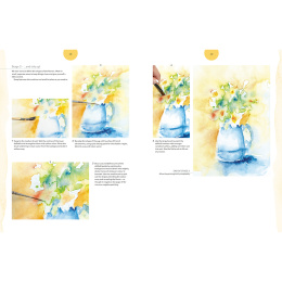 Loose and Lively Flowers in Watercolour, Inks & Mixed Media in de groep Creëren & Hobby / Boeken / Inspiratieboeken bij Voorcrea (137226)