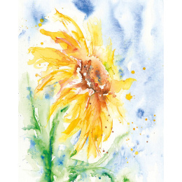 Loose and Lively Flowers in Watercolour, Inks & Mixed Media in de groep Creëren & Hobby / Boeken / Inspiratieboeken bij Voorcrea (137226)