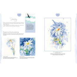 Loose and Lively Flowers in Watercolour, Inks & Mixed Media in de groep Creëren & Hobby / Boeken / Inspiratieboeken bij Voorcrea (137226)