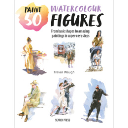 Paint 50: Watercolour Figures in de groep Creëren & Hobby / Boeken / Instructieboeken bij Voorcrea (137228)