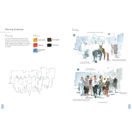 Paint 50: Watercolour Figures in de groep Creëren & Hobby / Boeken / Instructieboeken bij Voorcrea (137228)