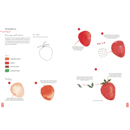 Paint 50: Watercolour Nature in de groep Creëren & Hobby / Boeken / Instructieboeken bij Voorcrea (137229)