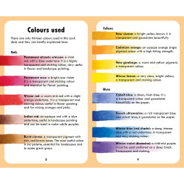 The Artist's Colour Mixing Card Deck - Watercolour in de groep Creëren & Hobby / Boeken / Instructieboeken bij Voorcrea (137233)