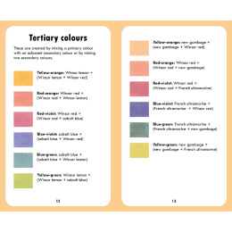 The Artist's Colour Mixing Card Deck - Watercolour in de groep Creëren & Hobby / Boeken / Instructieboeken bij Voorcrea (137233)