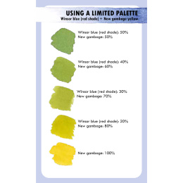 The Artist's Colour Mixing Card Deck - Watercolour in de groep Creëren & Hobby / Boeken / Instructieboeken bij Voorcrea (137233)