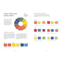 The Colour Mixing Guide: Watercolour Seashore in de groep Creëren & Hobby / Boeken / Inspiratieboeken bij Voorcrea (137235)