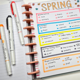 Mildliner 5-pack Friendly in de groep Pennen / Kunstenaarspotloden en -stiften / Illustratiemarkers bij Voorcrea (137264)