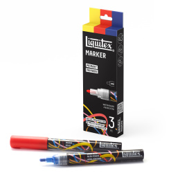 Marker Primary set van 3 in de groep Pennen / Kunstenaarspotloden en -stiften / Acrylmarkers bij Voorcrea (137369)