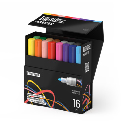 Marker Expression set van 16 in de groep Pennen / Kunstenaarspotloden en -stiften / Acrylmarkers bij Voorcrea (137375)