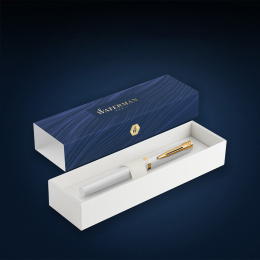 Impression White/Gold Vulpen in de groep Pennen / Fine Writing / Vulpennen bij Voorcrea (137398_r)