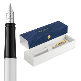 Impression White/Gold Vulpen in de groep Pennen / Fine Writing / Vulpennen bij Voorcrea (137398_r)