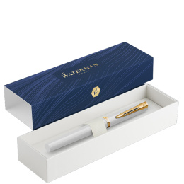 Impression White/Gold Vulpen in de groep Pennen / Fine Writing / Vulpennen bij Voorcrea (137398_r)
