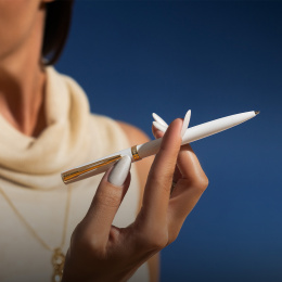 Impression White/Gold Balpen in de groep Pennen / Fine Writing / Balpennen bij Voorcrea (137400)