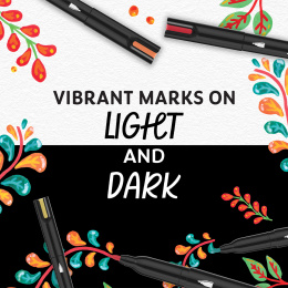 Creative Marker Fine Tip 12-pack in de groep Pennen / Kunstenaarspotloden en -stiften / Acrylmarkers bij Voorcrea (137405)