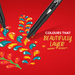 Creative Marker Fine Tip 12-pack in de groep Pennen / Kunstenaarspotloden en -stiften / Acrylmarkers bij Voorcrea (137405)