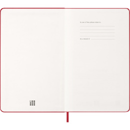 Kalender 12M Daily 2027 Hardcover Large Red in de groep Papier & Blokken / Kalenders en agenda's / 12 maanden agenda's bij Voorcrea (137426)
