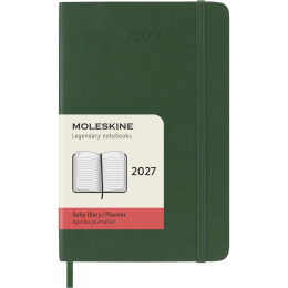Kalender 12M Daily 2027 Softcover Pocket Myrtle Green in de groep Papier & Blokken / Kalenders en agenda's / 12 maanden agenda's bij Voorcrea (137431)