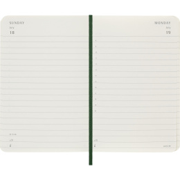 Kalender 12M Daily 2027 Softcover Pocket Myrtle Green in de groep Papier & Blokken / Kalenders en agenda's / 12 maanden agenda's bij Voorcrea (137431)