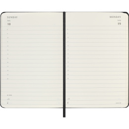 Kalender 12M Daily 2027 Hardcover Pocket Black in de groep Papier & Blokken / Kalenders en agenda's / 12 maanden agenda's bij Voorcrea (137432)