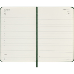 Kalender 12M Daily 2027 Hardcover Pocket Myrtle Green in de groep Papier & Blokken / Kalenders en agenda's / 12 maanden agenda's bij Voorcrea (137434)