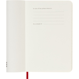 Kalender 12M Daily 2027 Softcover Pocket Red in de groep Papier & Blokken / Kalenders en agenda's / 12 maanden agenda's bij Voorcrea (137436)