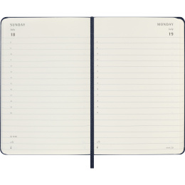 Kalender 12M Daily 2027 Hardcover Pocket Sapphire Blue in de groep Papier & Blokken / Kalenders en agenda's / 12 maanden agenda's bij Voorcrea (137437)