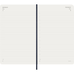 Kalender 12M Daily 2027 Softcover Pocket Sapphire Blue in de groep Papier & Blokken / Kalenders en agenda's / 12 maanden agenda's bij Voorcrea (137438)