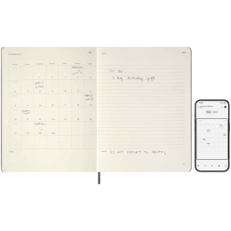 Kalender 12M Smart PRO Digital Weekly Vertical 2027 XL Black in de groep Papier & Blokken / Kalenders en agenda's / 12 maanden agenda's bij Voorcrea (137444)