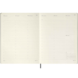 Kalender 12M Smart PRO Digital Weekly Vertical 2027 XL Black in de groep Papier & Blokken / Kalenders en agenda's / 12 maanden agenda's bij Voorcrea (137444)