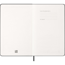 Kalender 12M Weekly Horizontal 2027 Hardcover Large Black  in de groep Papier & Blokken / Kalenders en agenda's / 12 maanden agenda's bij Voorcrea (137446)