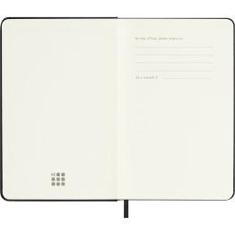 Kalender 12M Weekly Horizontal 2027 Hardcover Pocket Black  in de groep Papier & Blokken / Kalenders en agenda's / 12 maanden agenda's bij Voorcrea (137448)