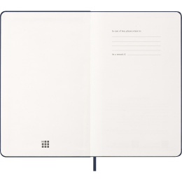 Kalender 12M Weekly Notebook 2027 Hardcover Large Sapphire Blue  in de groep Papier & Blokken / Kalenders en agenda's / 12 maanden agenda's bij Voorcrea (137457)